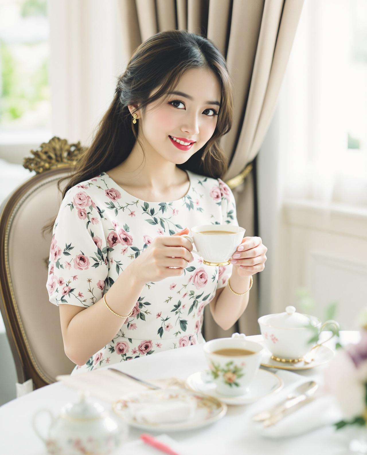 午后茶会 - cos美图 - 精选高清cosplay美图欣赏,二次元动漫角色神还原写真合集唯美写真 午后茶会 - 周雅琪 - 可爱系写真