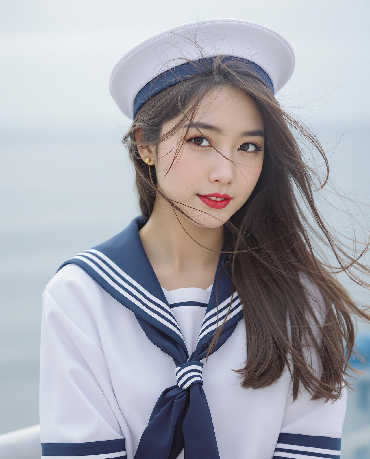 海军之梦 - cos美图 - 精选高清cosplay美图欣赏,二次元动漫角色神还原写真合集唯美写真 海军之梦 - 杨海蓝 - 制服诱惑写真
