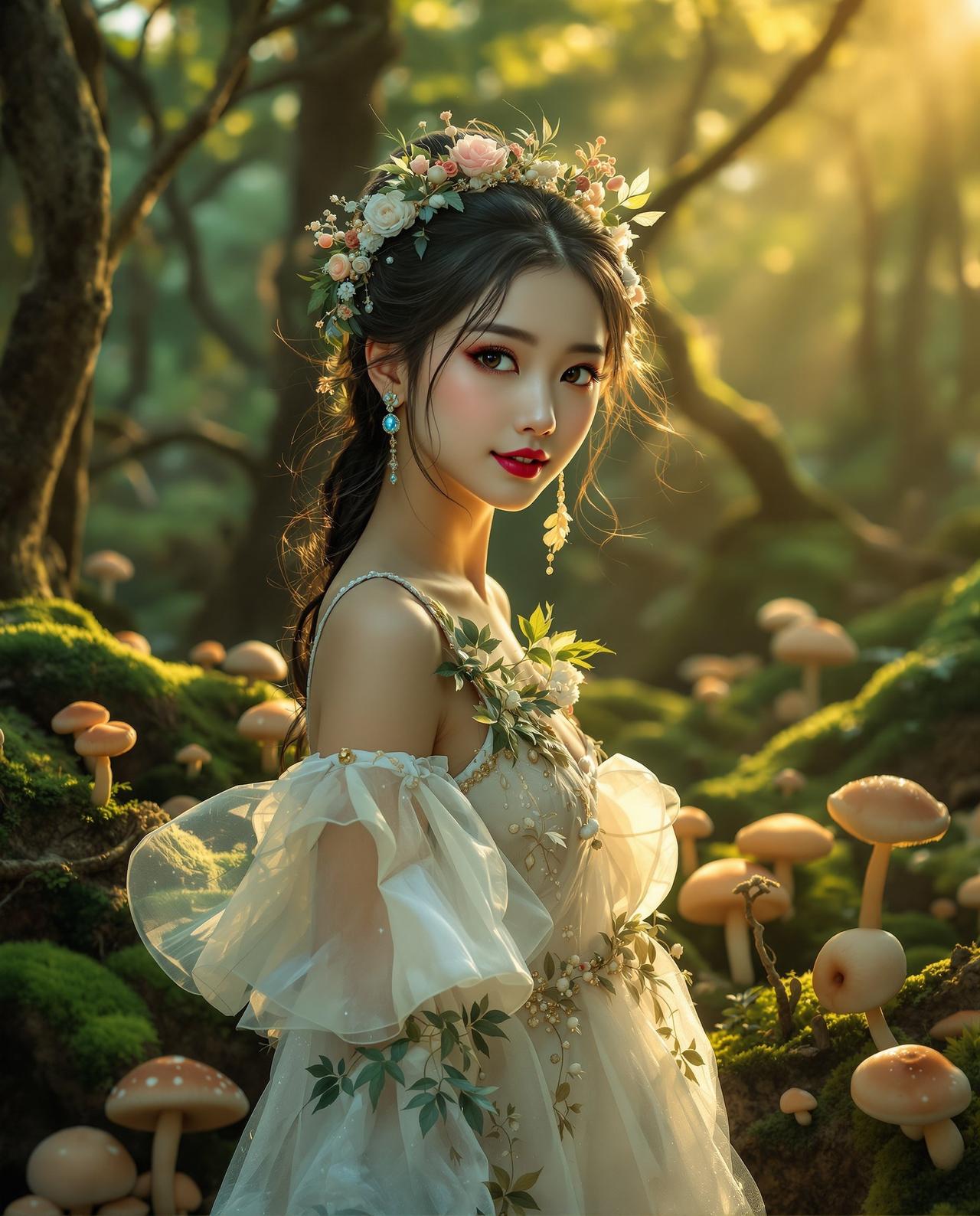 森林精灵 - cos美图 - 精选高清cosplay美图欣赏,二次元动漫角色神还原写真合集唯美写真 森林精灵 - 陈小鹿 - 可爱系写真