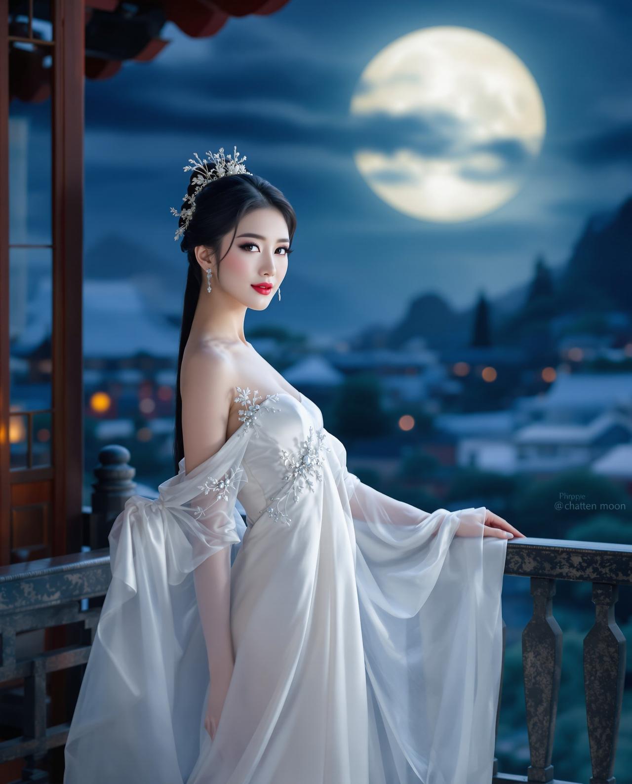 月下嫦娥 - cos美图 - 精选高清cosplay美图欣赏,二次元动漫角色神还原写真合集唯美写真 月下嫦娥 - 月嫦娥 - 美女写真写真
